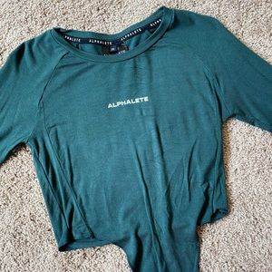 Alphalete Forest Green Long Sleeve